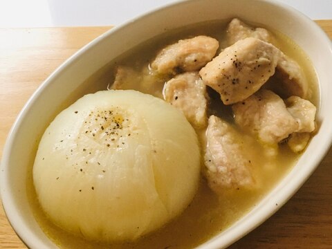 柔らかジューシー 鶏むね肉と新玉ねぎのおかずスープ レシピ 作り方 By 二時のかっぱ 楽天レシピ 柔らかジューシー 鶏むね肉と新玉ねぎのおかずスープ レシピ 作り方 By 二時のかっぱ 楽天レシピ